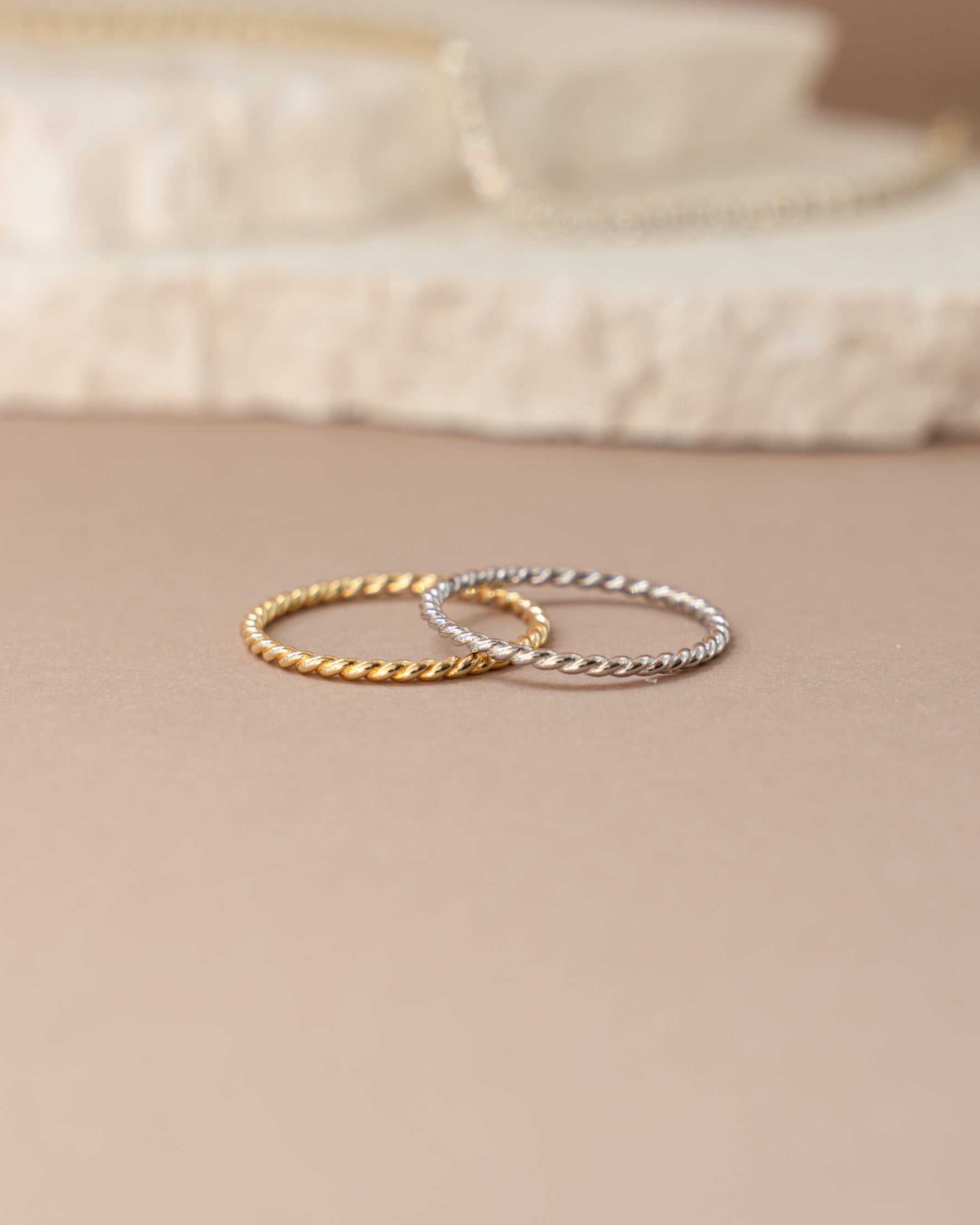 Spiral Stacking Ring - Sami Jewels