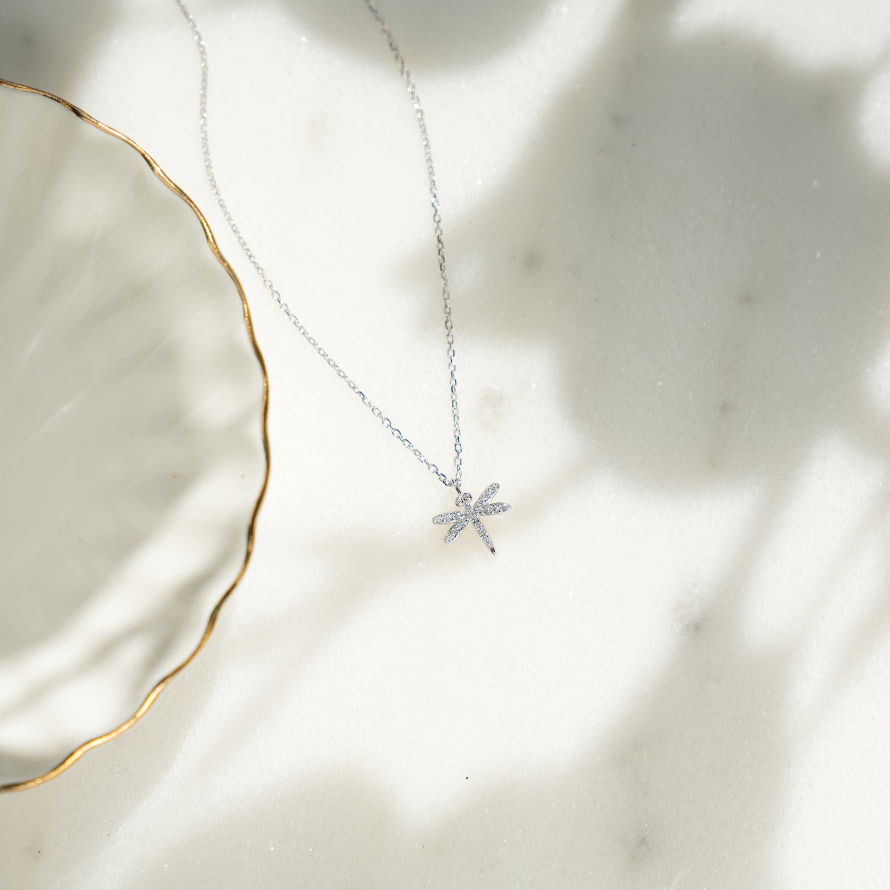 dragonfly necklace