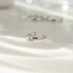 no piercing silver ear cuff