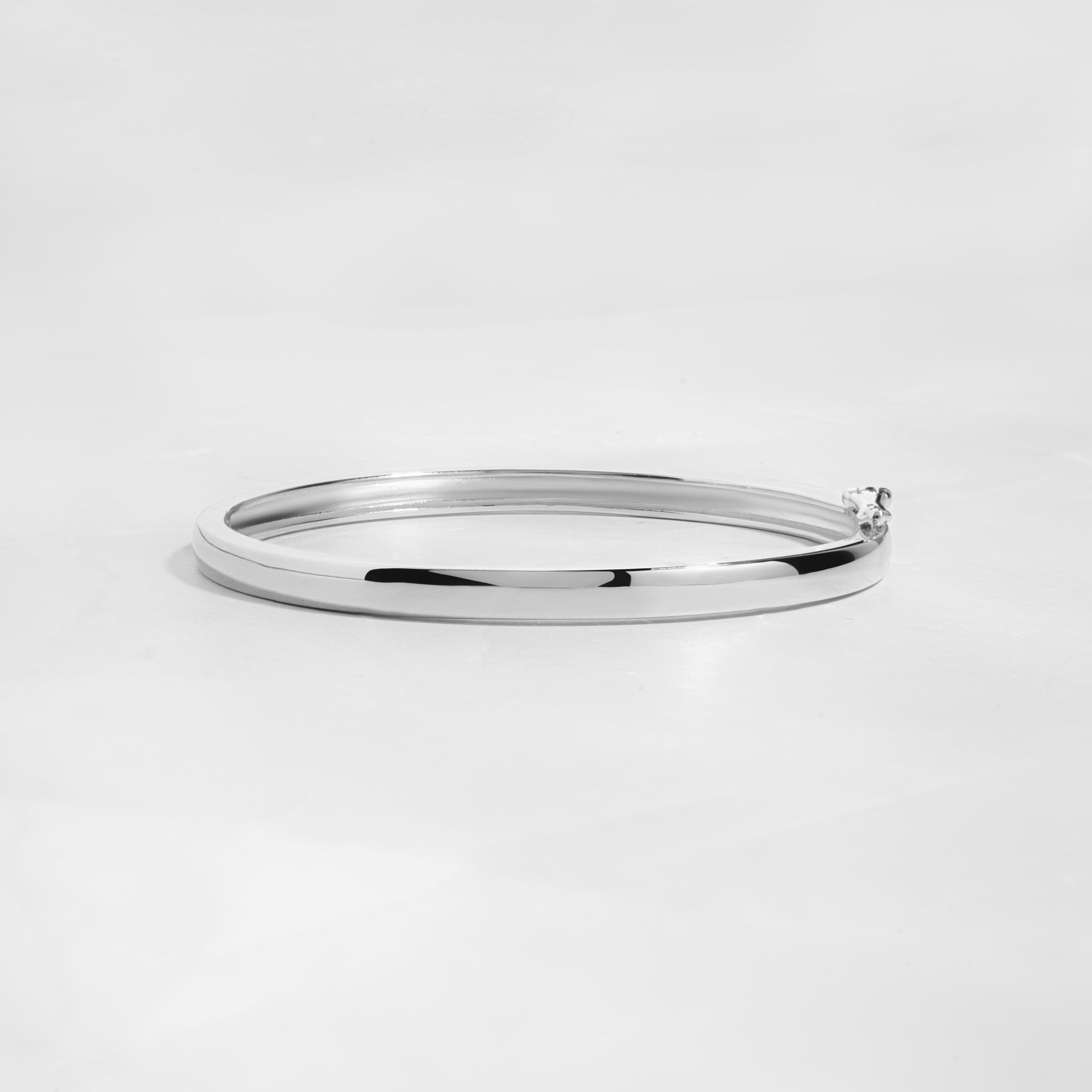 Sterling silver bangle bracelet