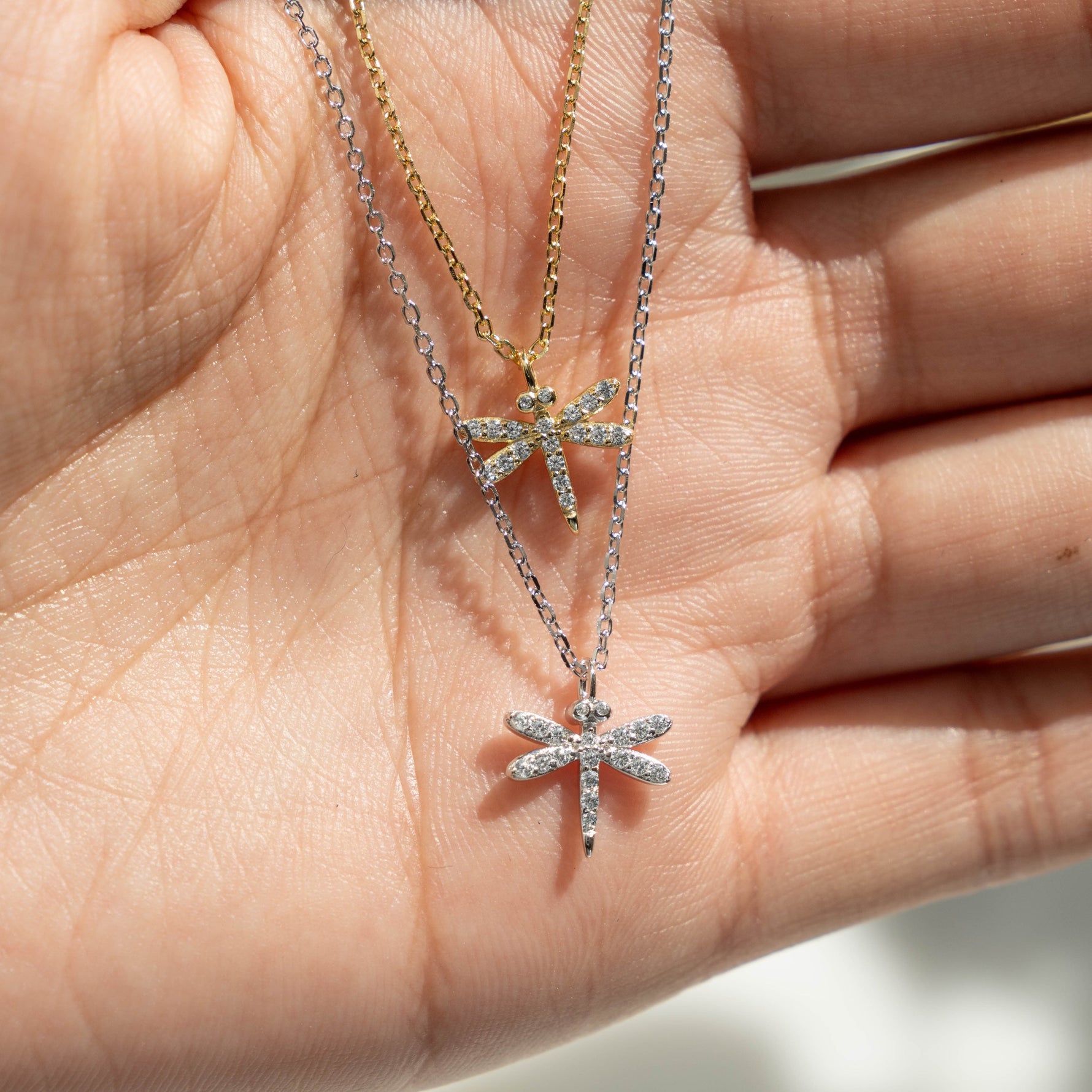 dragonfly necklace
