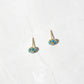 Turquoise Flower Studs