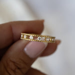 gold stacking ring
