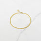 Champagne Tennis Bracelet