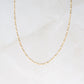 Cream Enamel Beaded Necklace