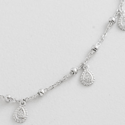 Dangling Tear Drop Necklace