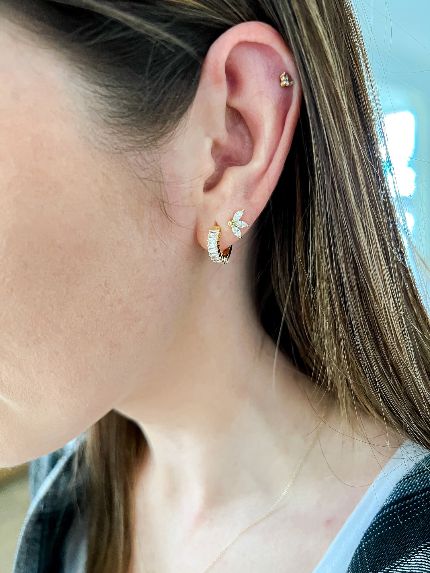 Daryl-Ann's Baguette Hoops