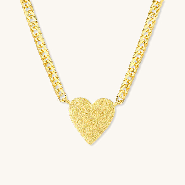 Plain Heart Necklace