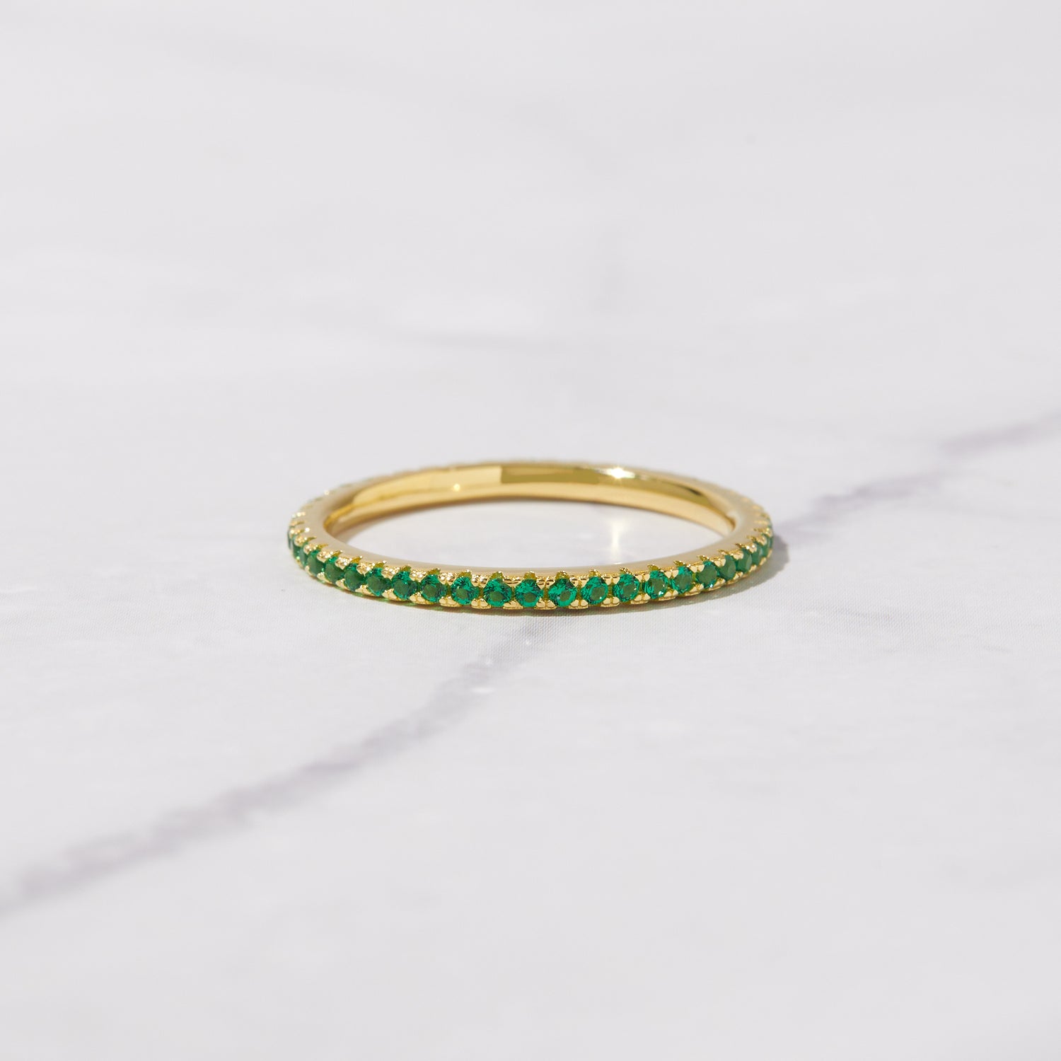 Emerald Eternity Ring