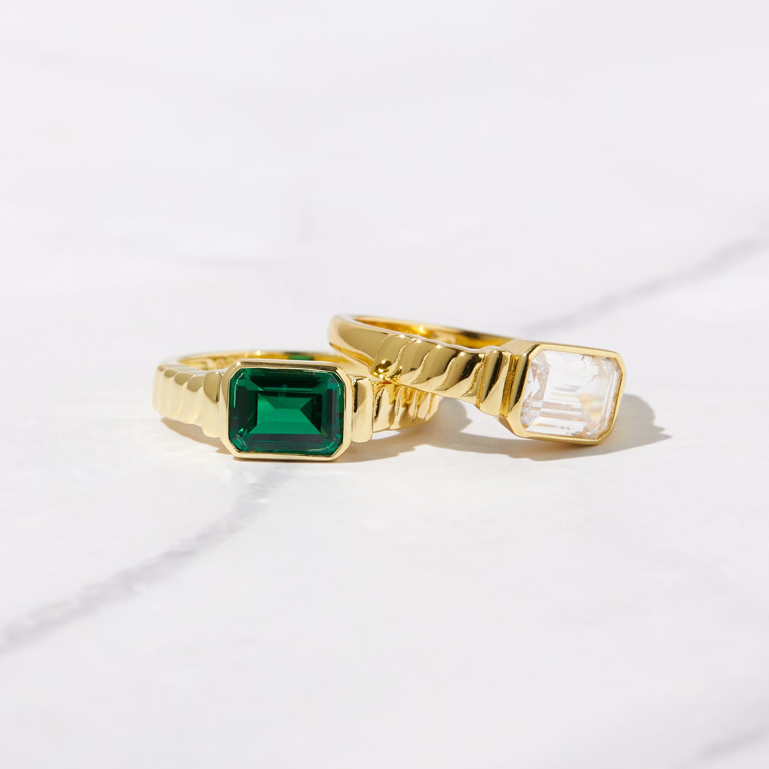 Emerald Statement Ring