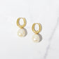 Pearl Charm Earrings