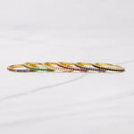 Gold birthstone rings in all gemstone colors. 