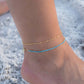 Simple Beaded Anklet