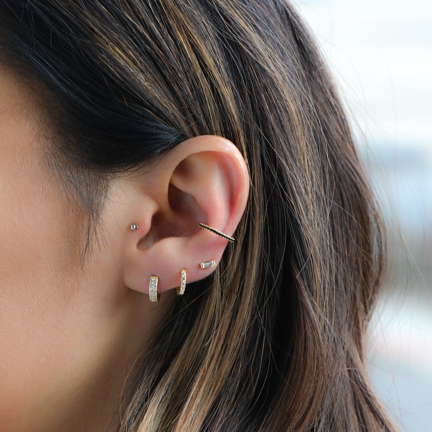Black Ear Cuff