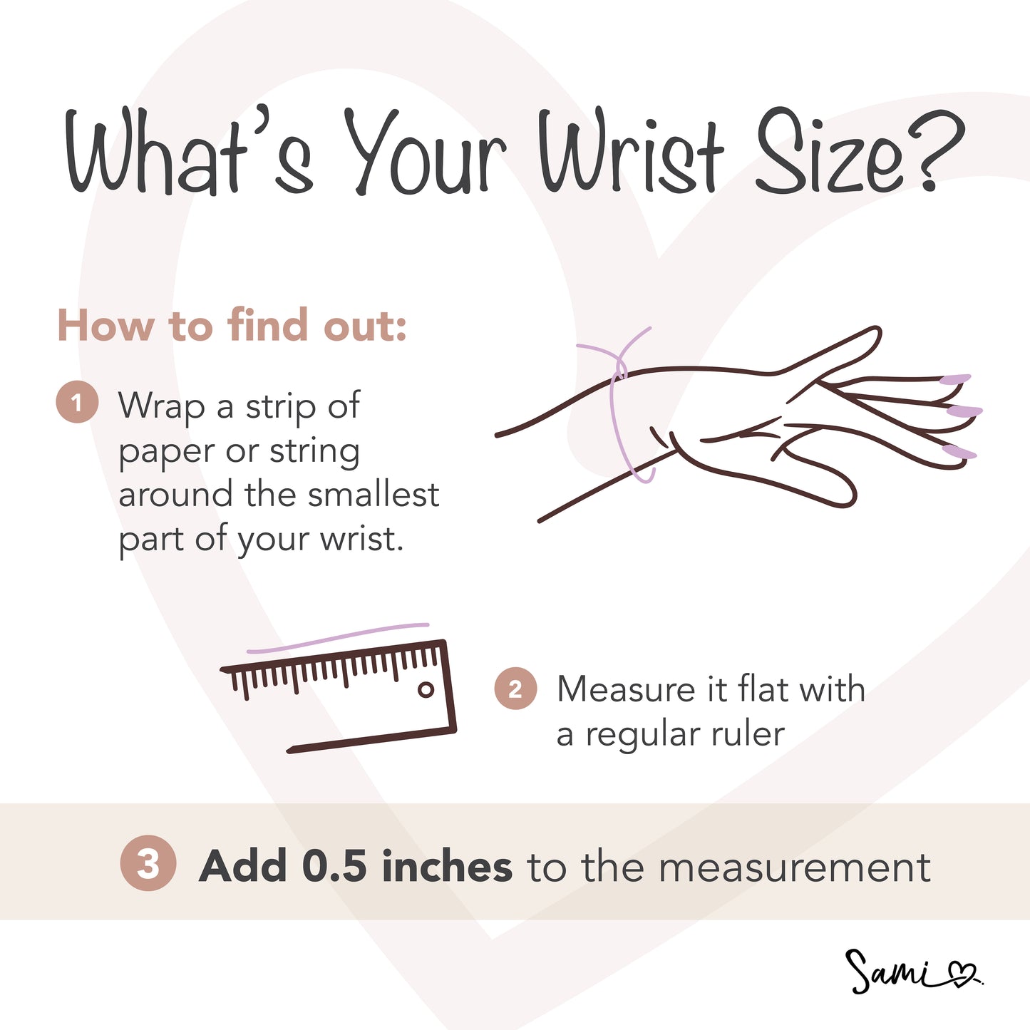 guide to measure wrist size