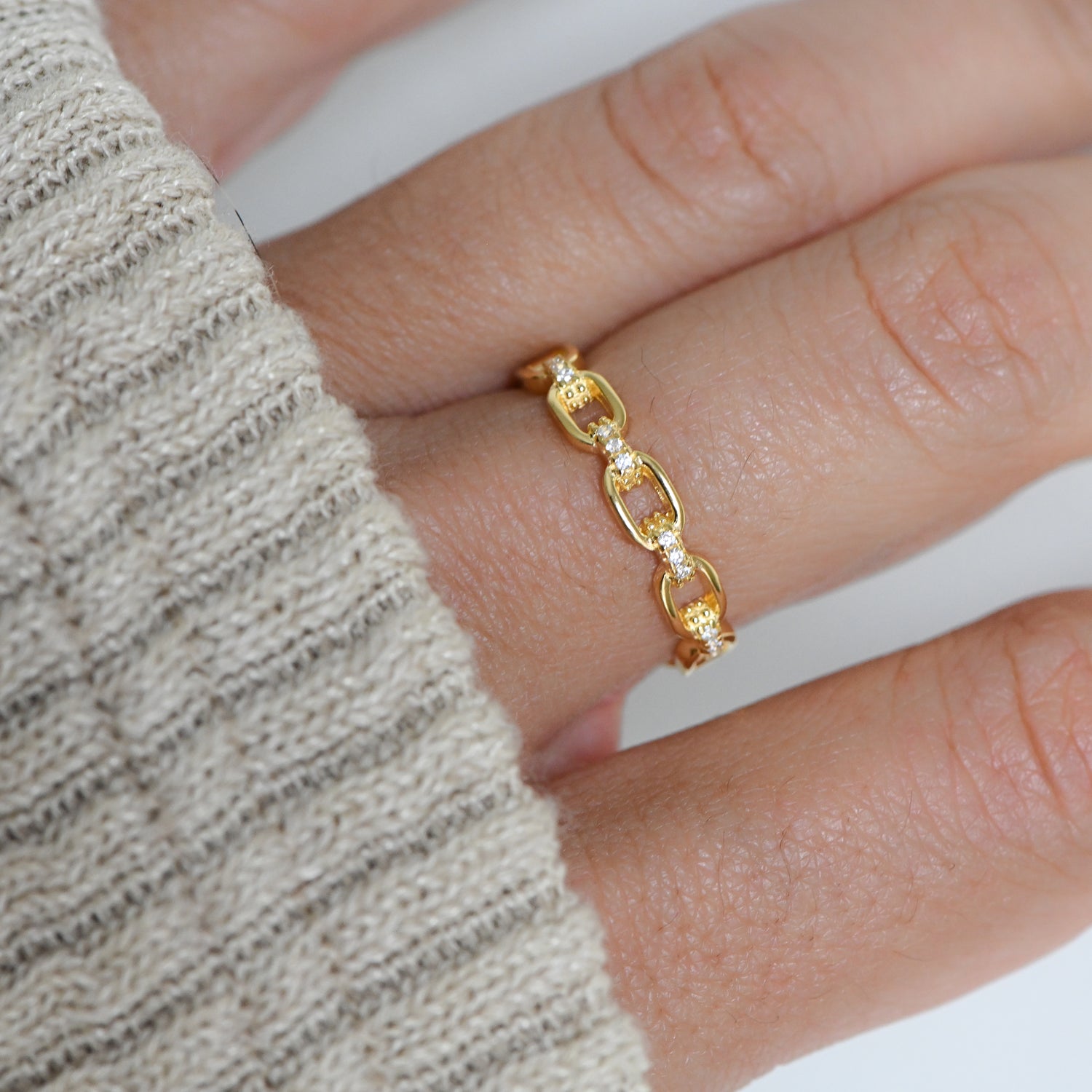 Link Chain Ring