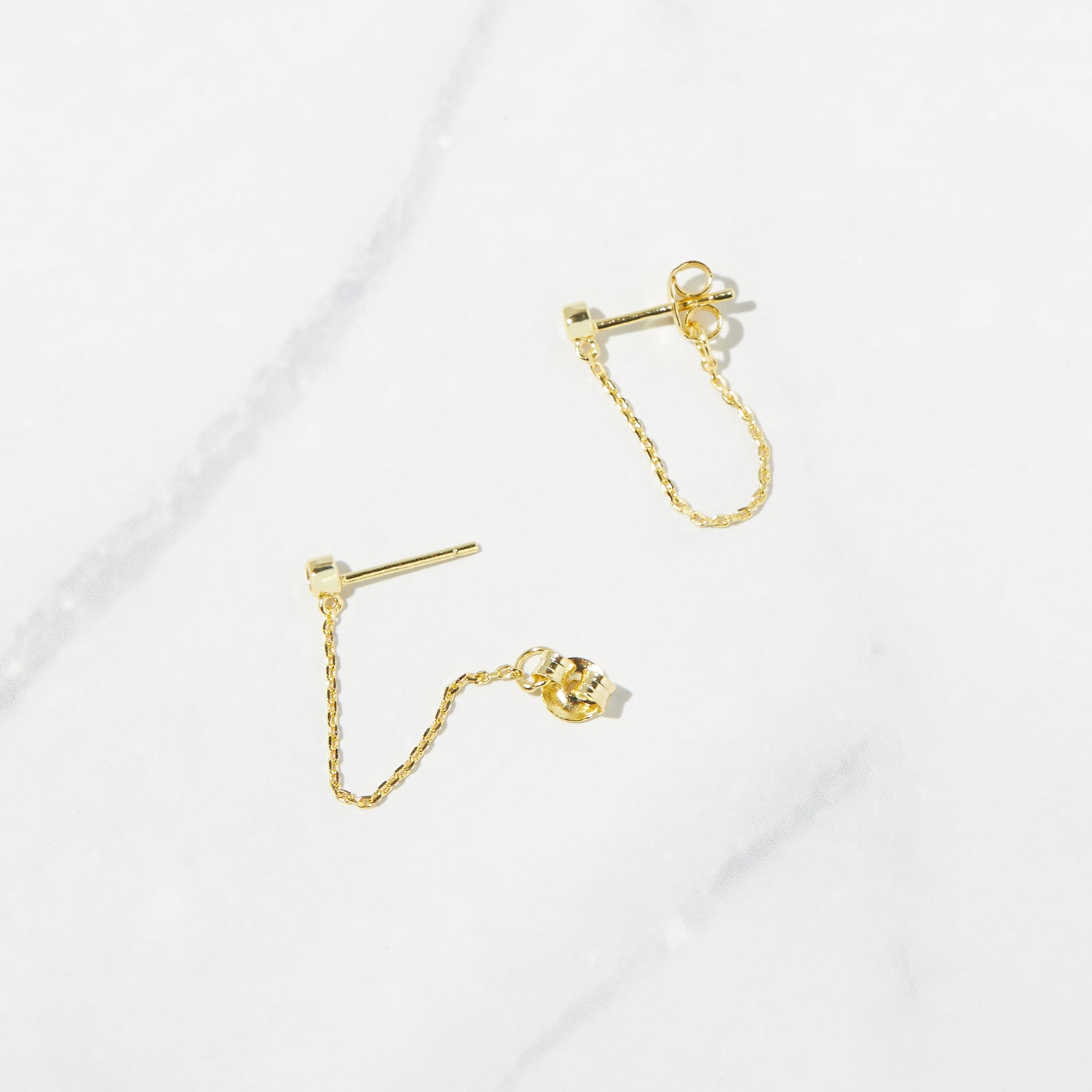 Chain Stud Earrings