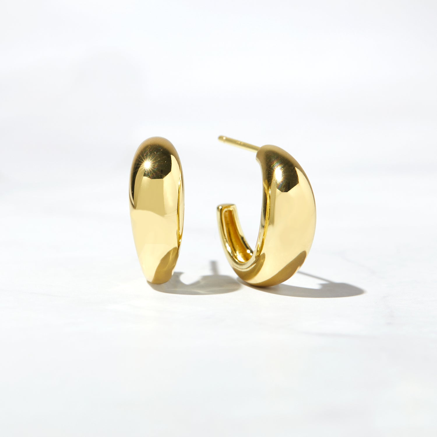 Chunky Hoop Earrings