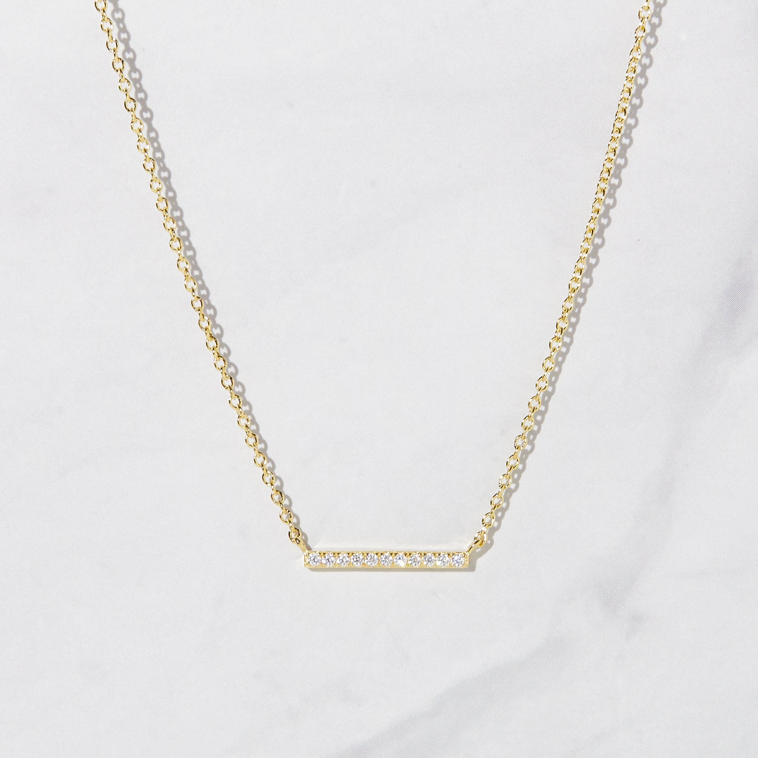 Dainty Bar Necklace