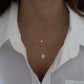 Tiny Bezel Pendant Necklace
