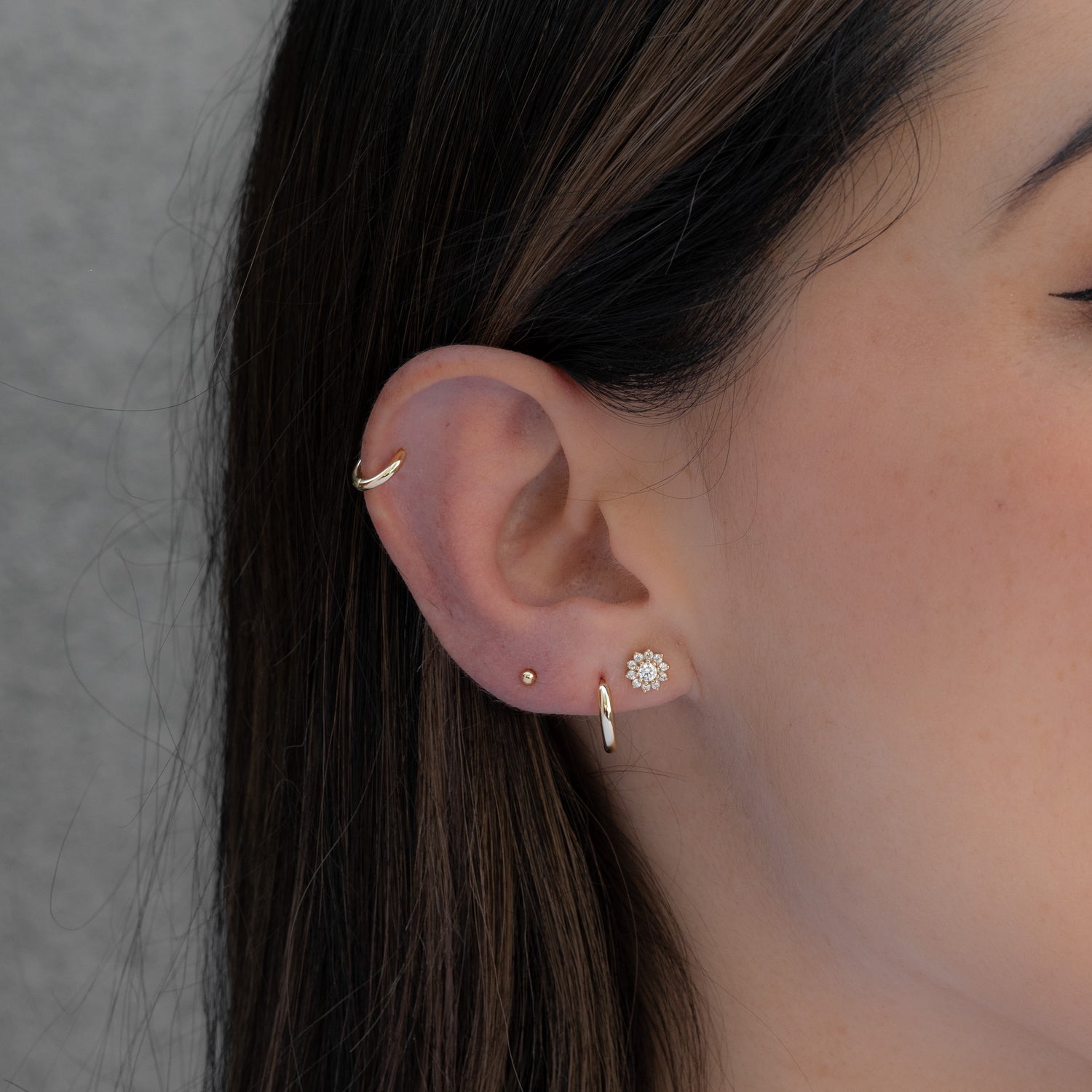 Dainty Flower Studs