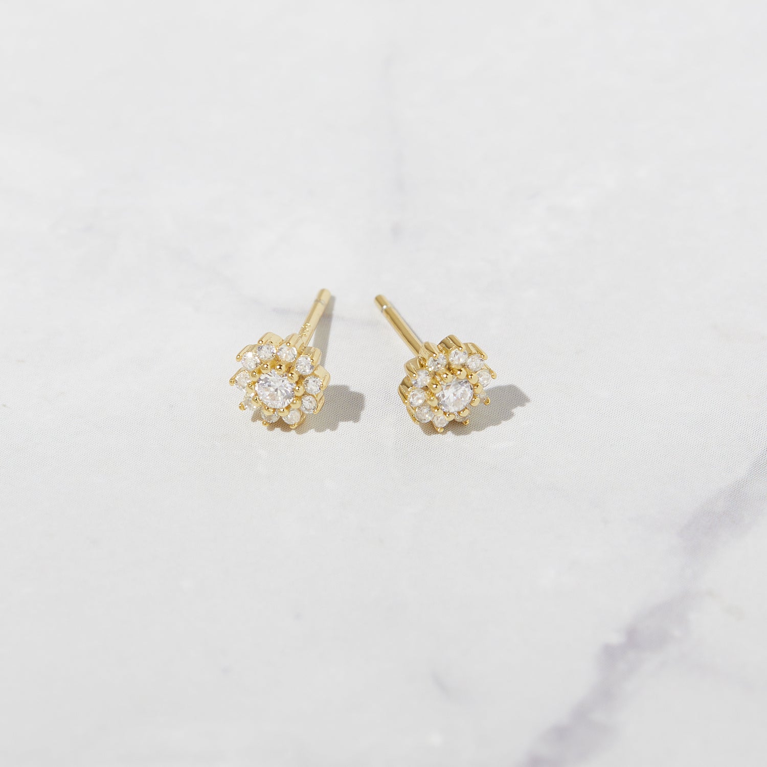 Dainty Flower Studs