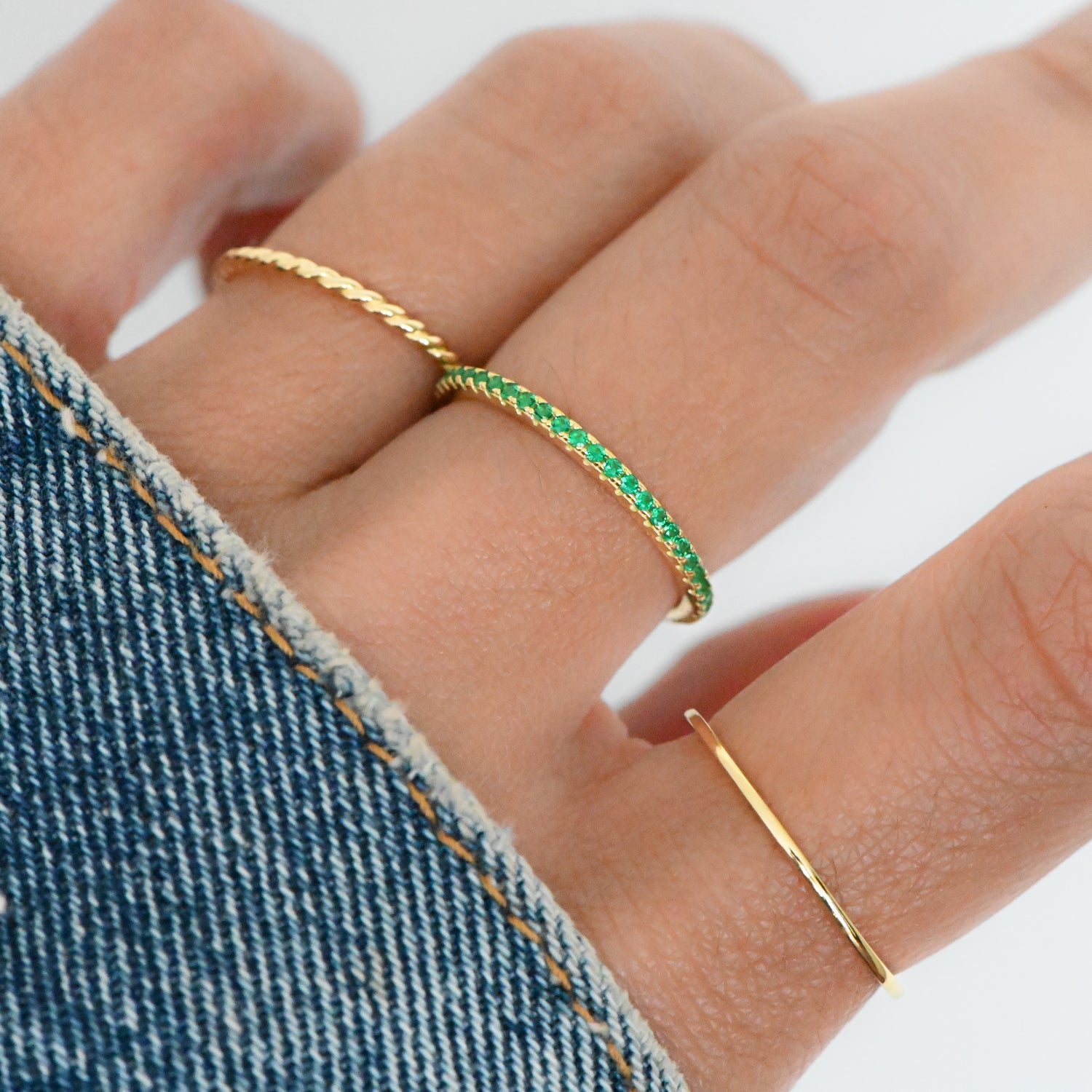 Emerald Eternity Ring