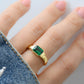 Emerald Statement Ring