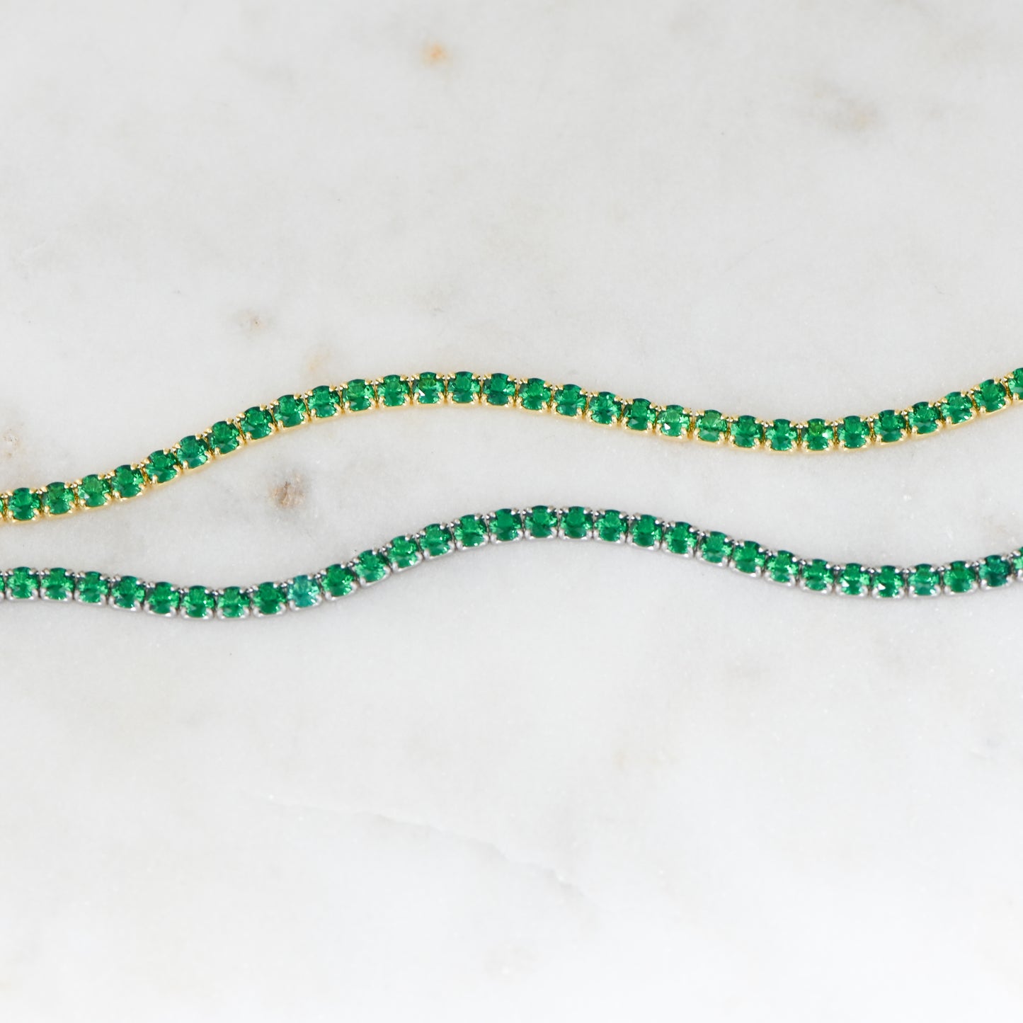 Emerald Tennis Bracelet