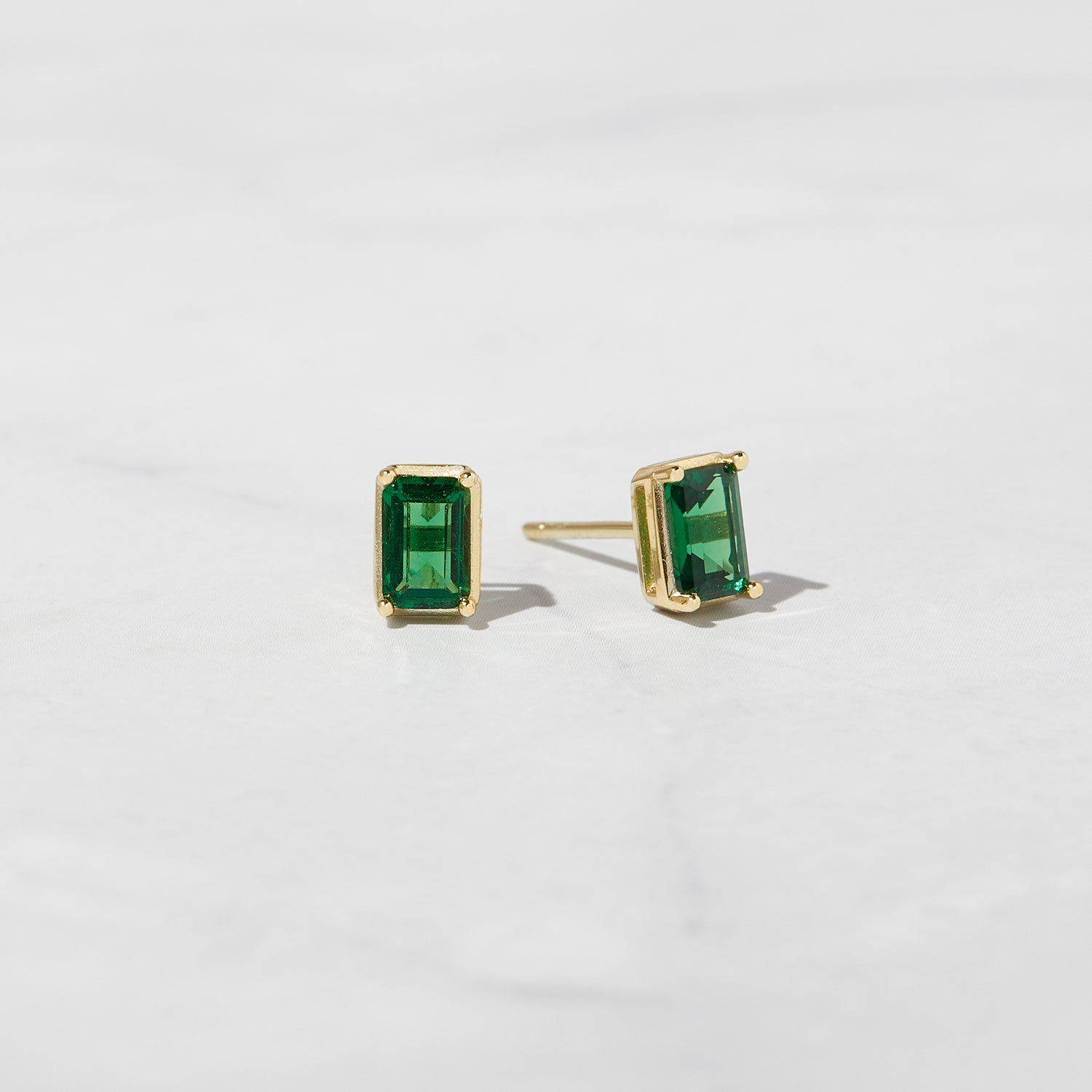 Emerald Studs