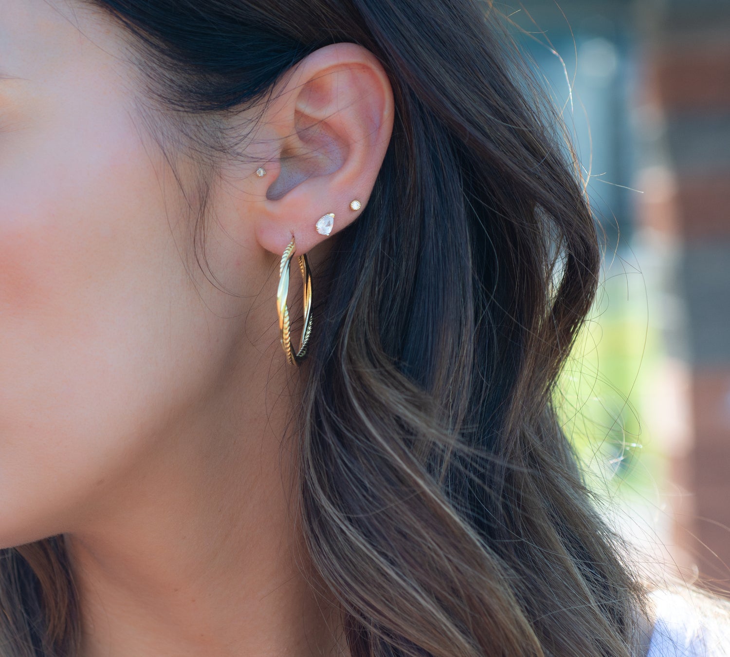 Pear Studs