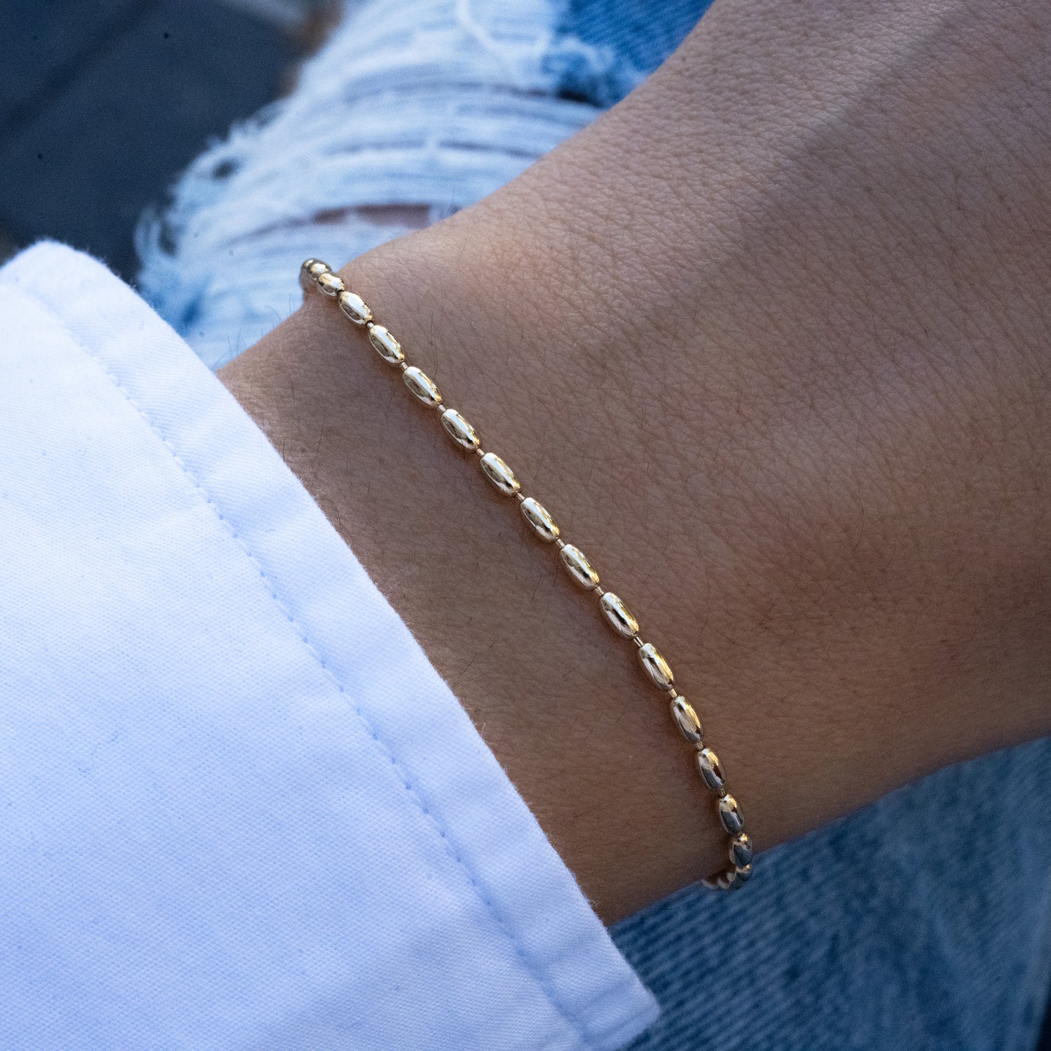Rice Beaded Bracelet