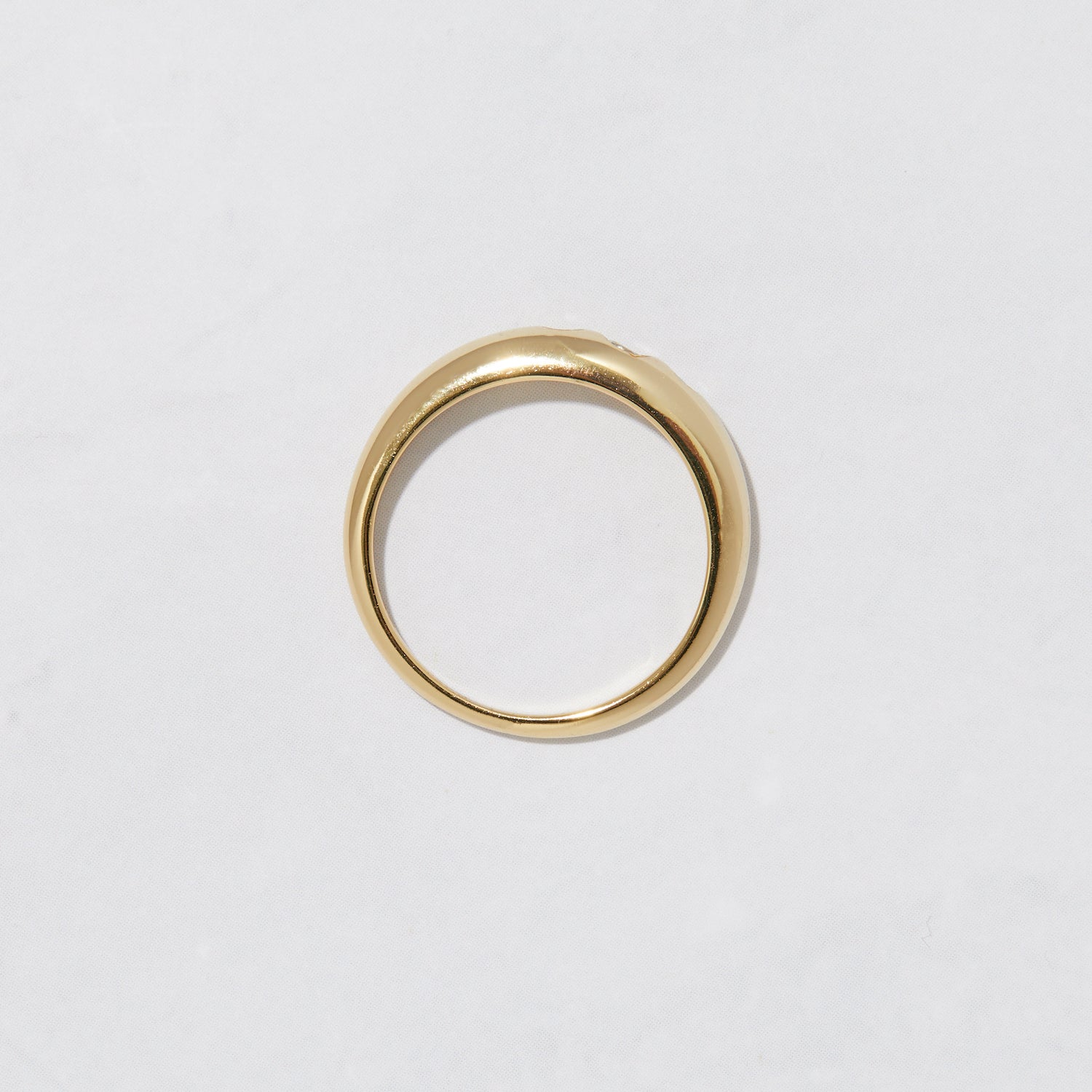 3 Stone Dome Ring – Sami Jewels