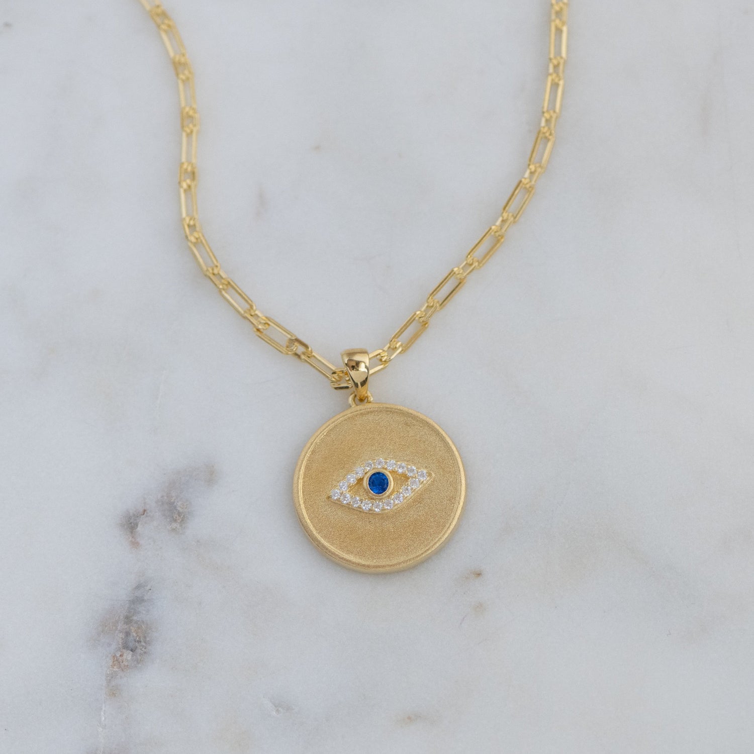 EE Medallion Necklace