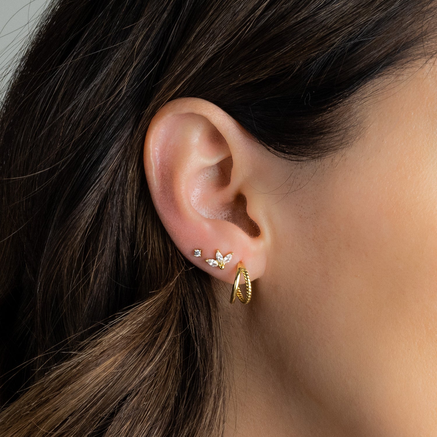 Stella Hoop Earrings
