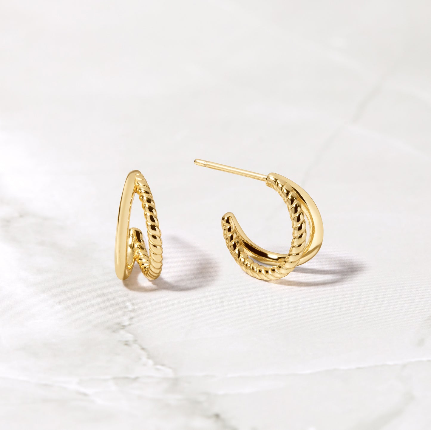 Stella Hoop Earrings