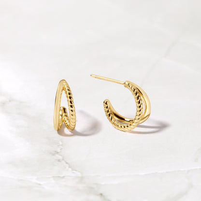 Stella Hoop Earrings