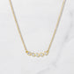 Five Stone Bar Necklace