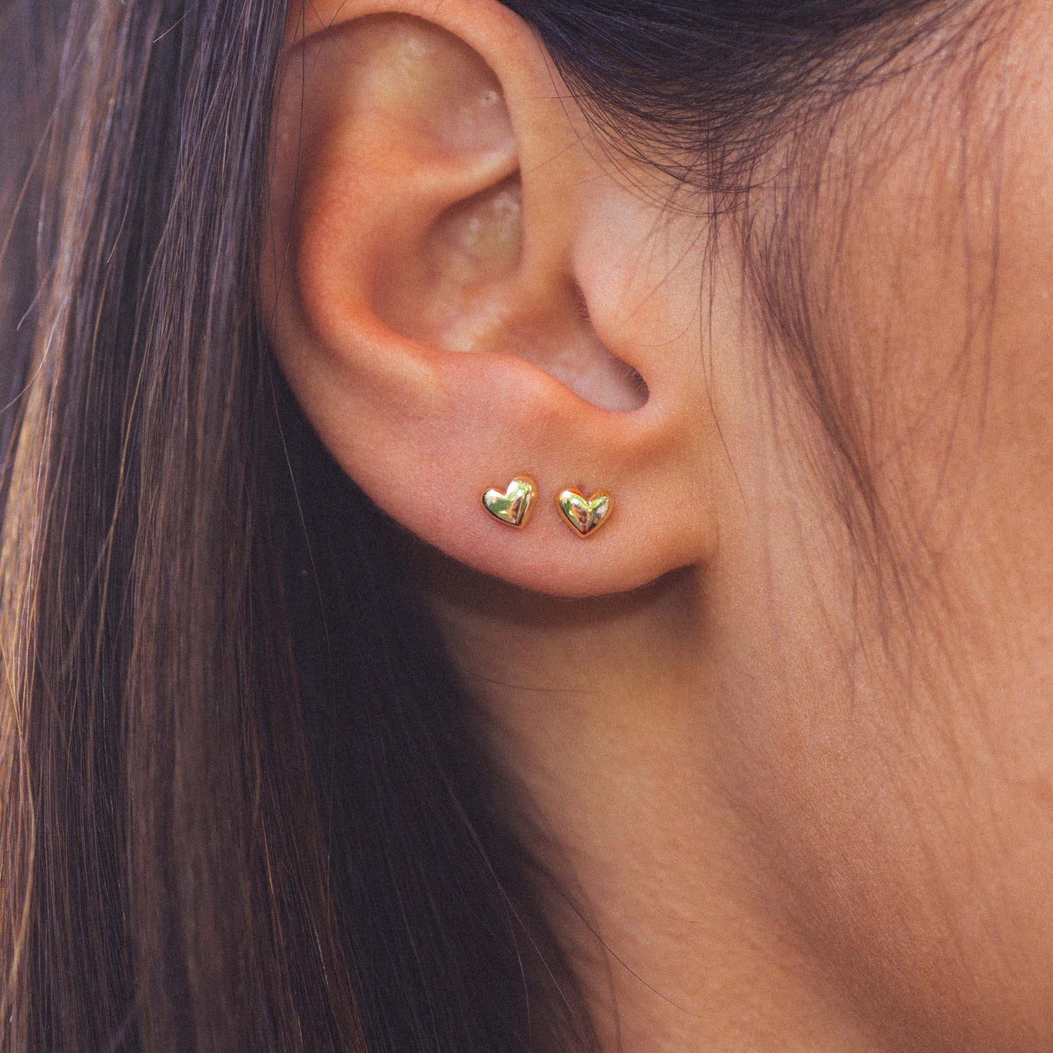 Heart Studs