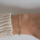 Textured Paperclip Bracelet
