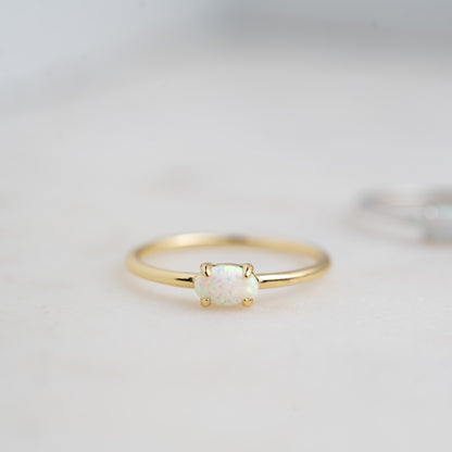 Opal Oval Ring