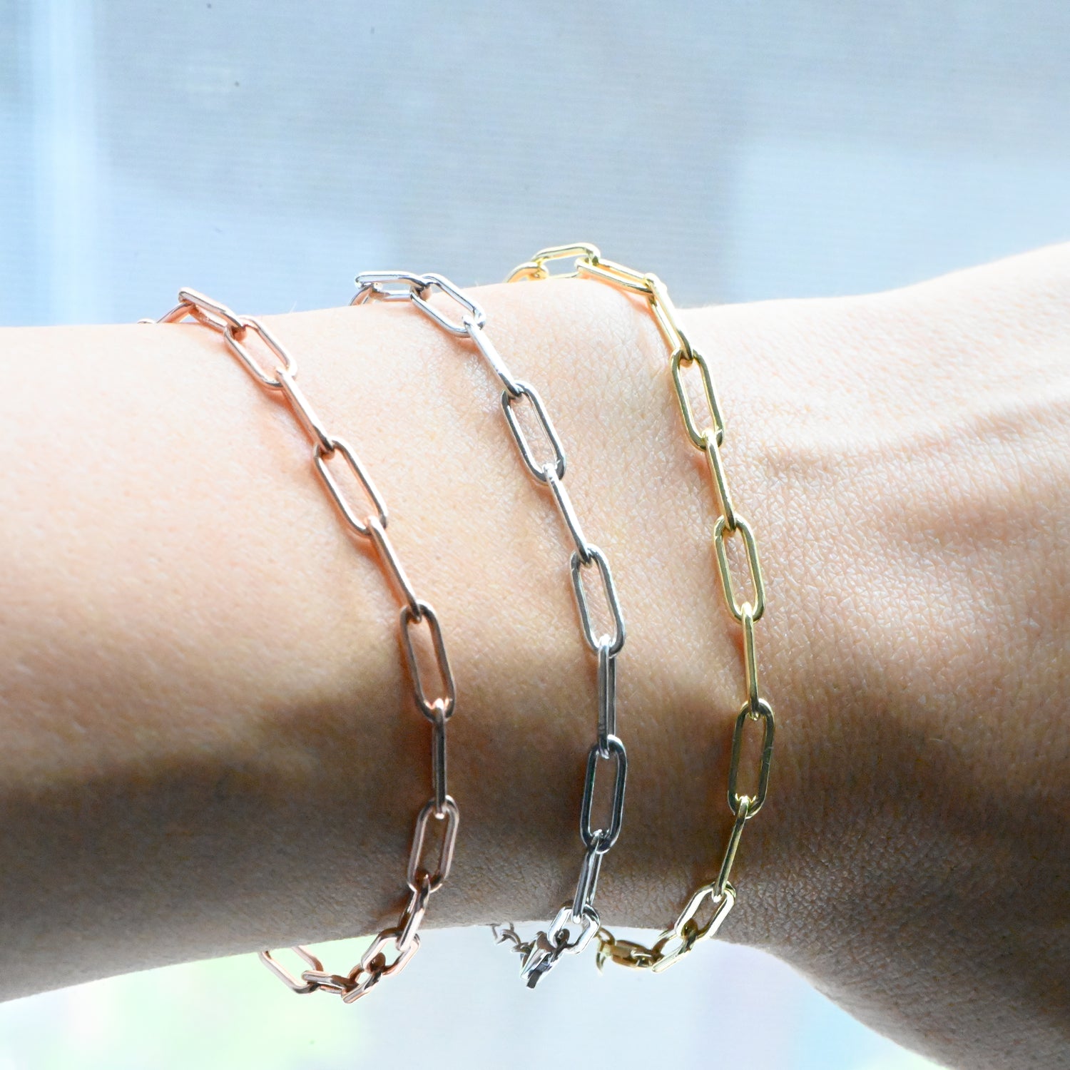 Medium Paperclip Bracelet