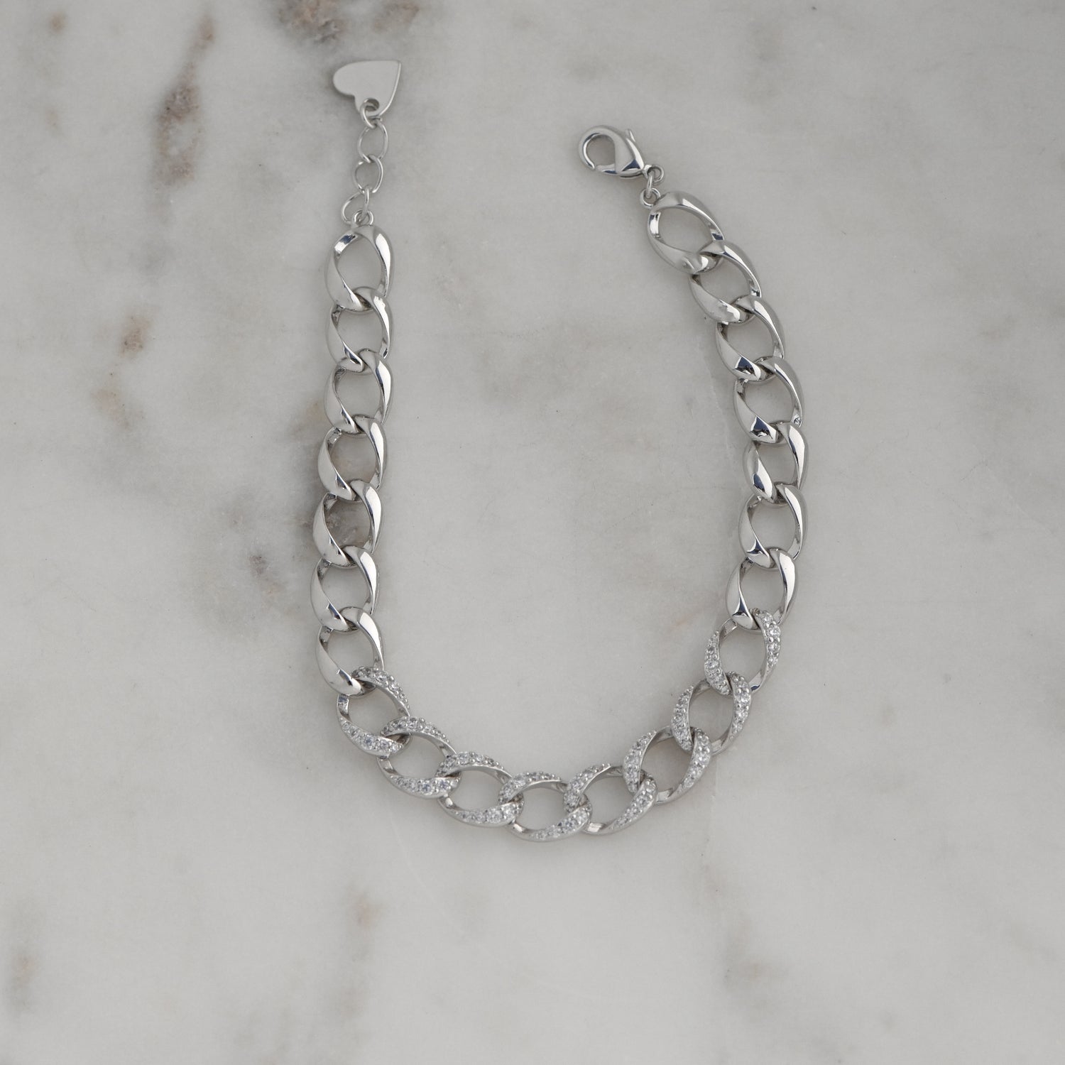 Pavé Link Bracelet