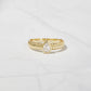 Pear Statement Ring