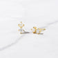 Pearl & CZ Stud