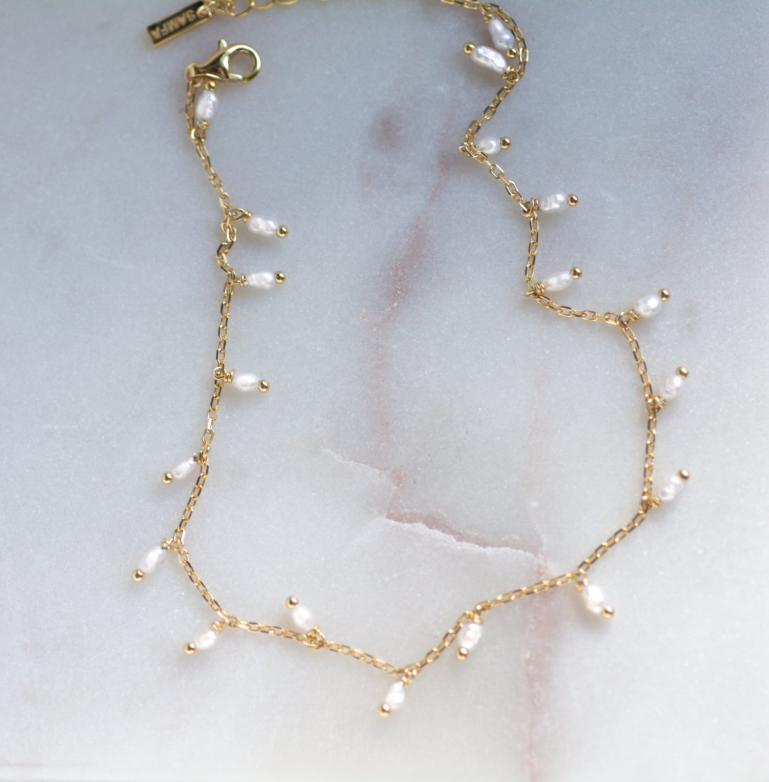 Pearl Charm Anklet