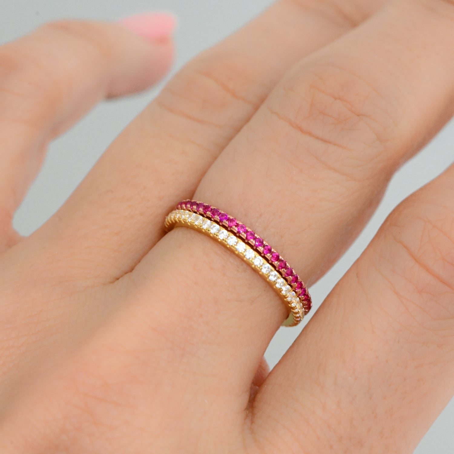 Ruby Eternity Ring