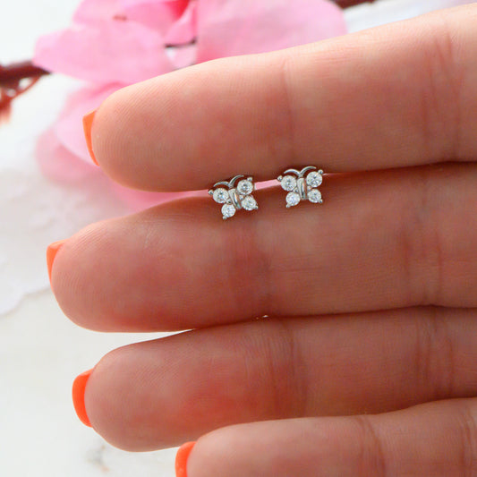 Butterfly Stud Earrings