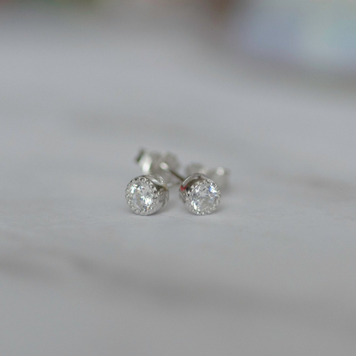 gold wedding jewelry, diamond stud earrings