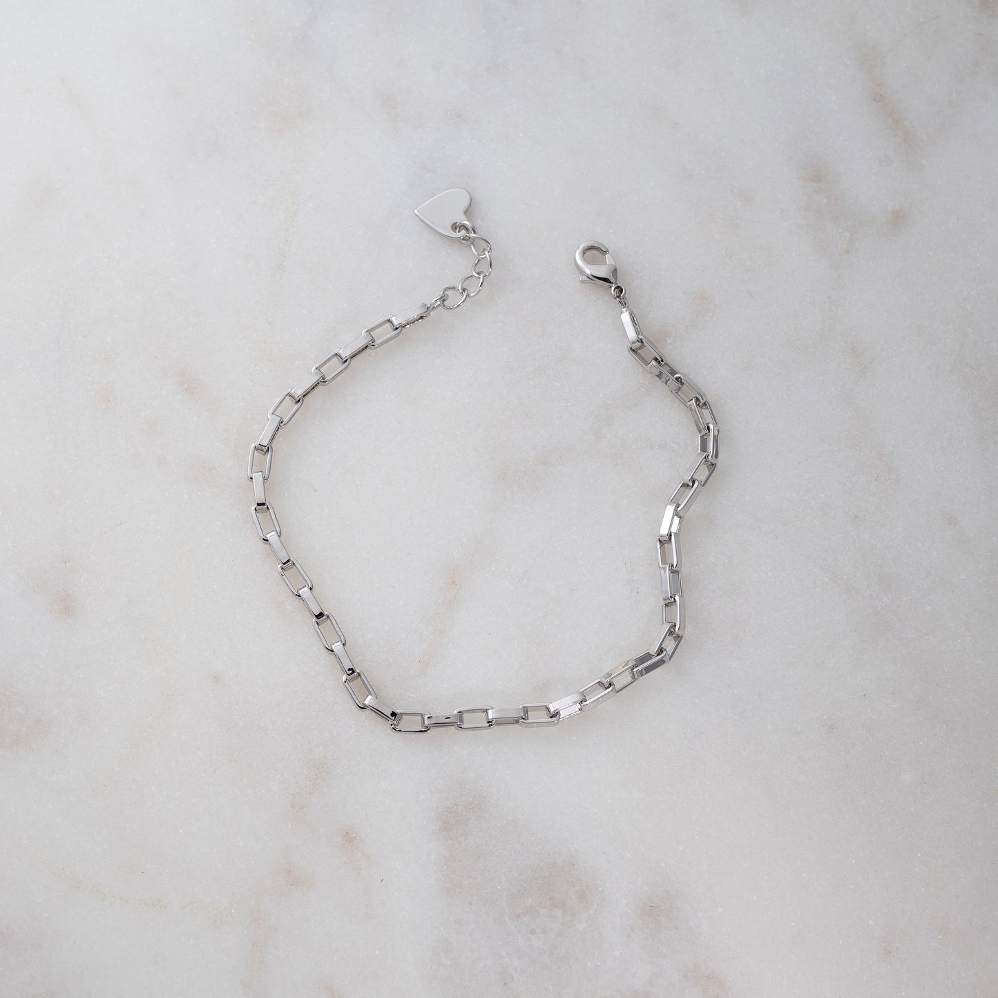 Tiny Link Paperclip Bracelet